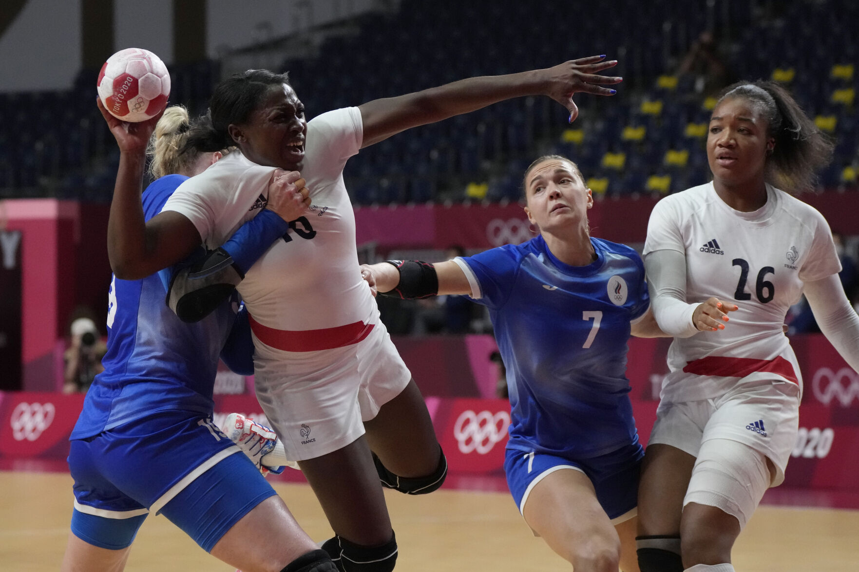 APTOPIX Tokyo Olympics Handball